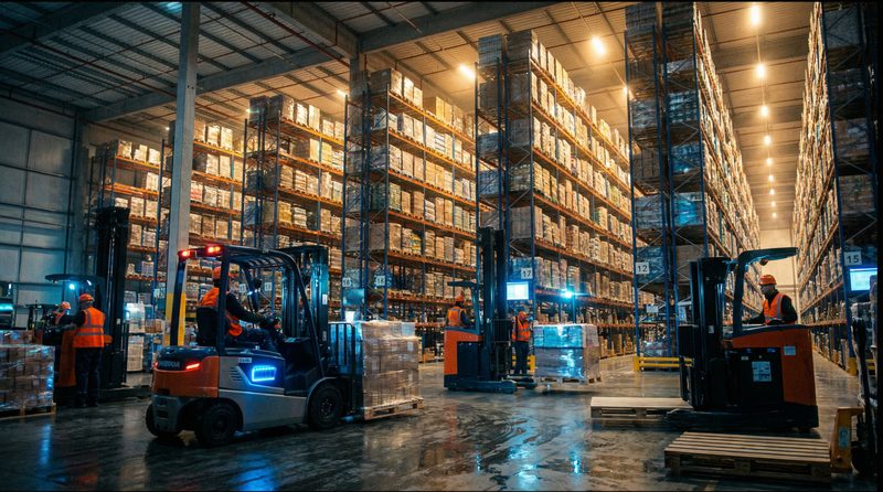 Electric Forklifts and Material Handling