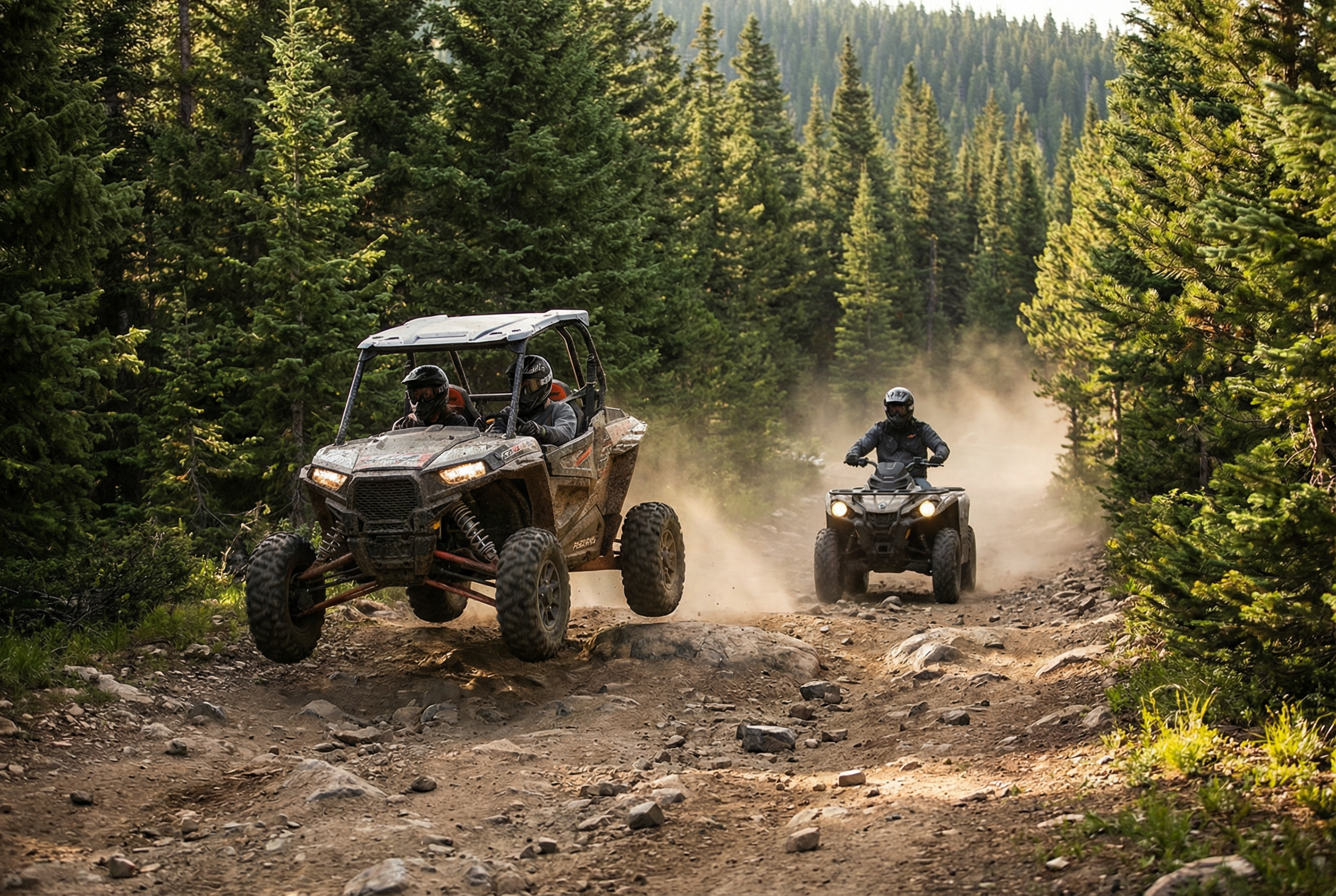 ATV and UTV Off-Road Vehicles